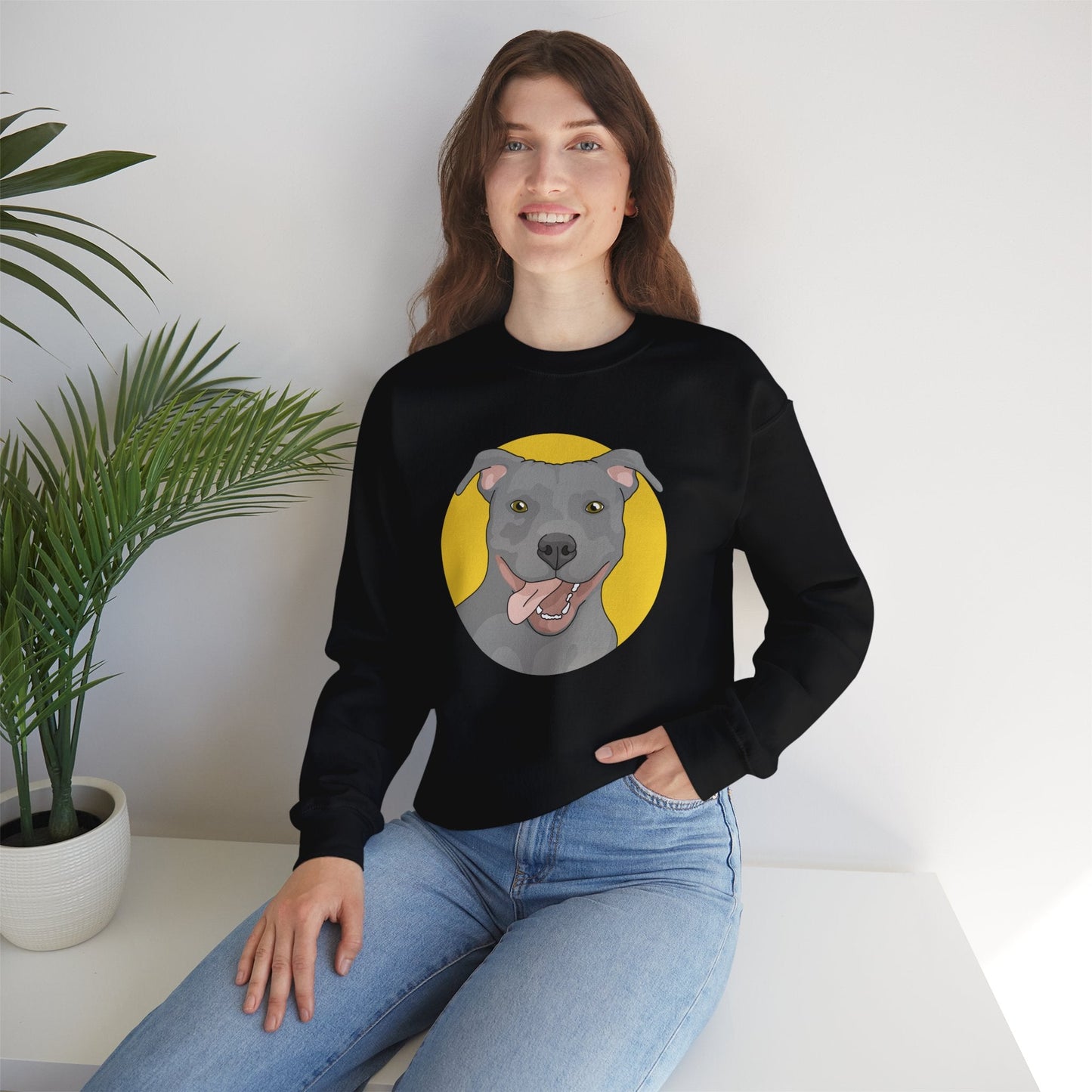 American Pit Bull Terrier | Crewneck Sweatshirt - Detezi Designs-16593846997686366708