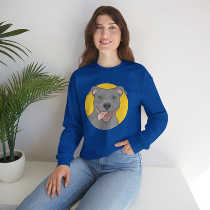 American Pit Bull Terrier | Crewneck Sweatshirt - Detezi Designs-16593846997686366708