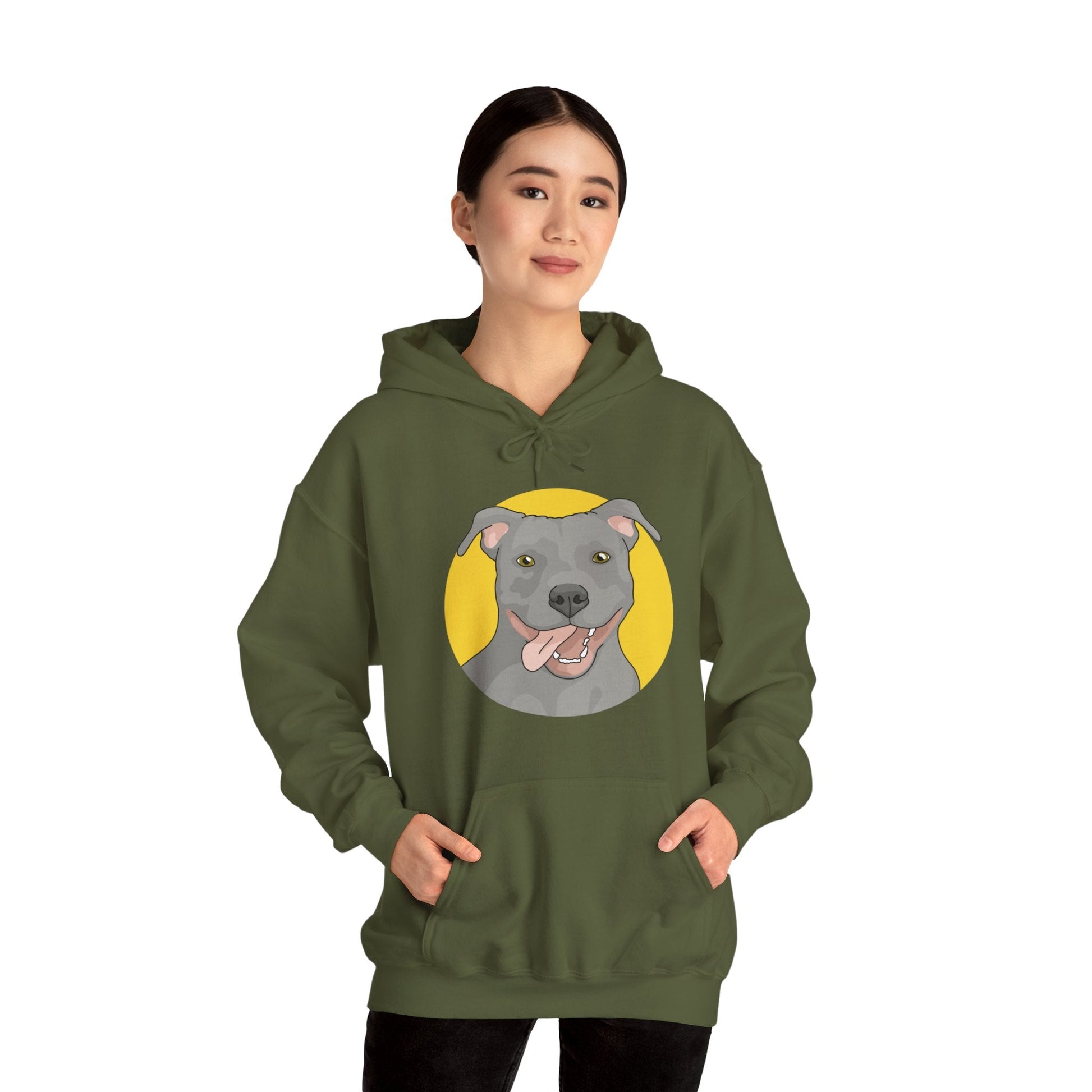 American Pit Bull Terrier | Hooded Sweatshirt - Detezi Designs-17702614481915215874