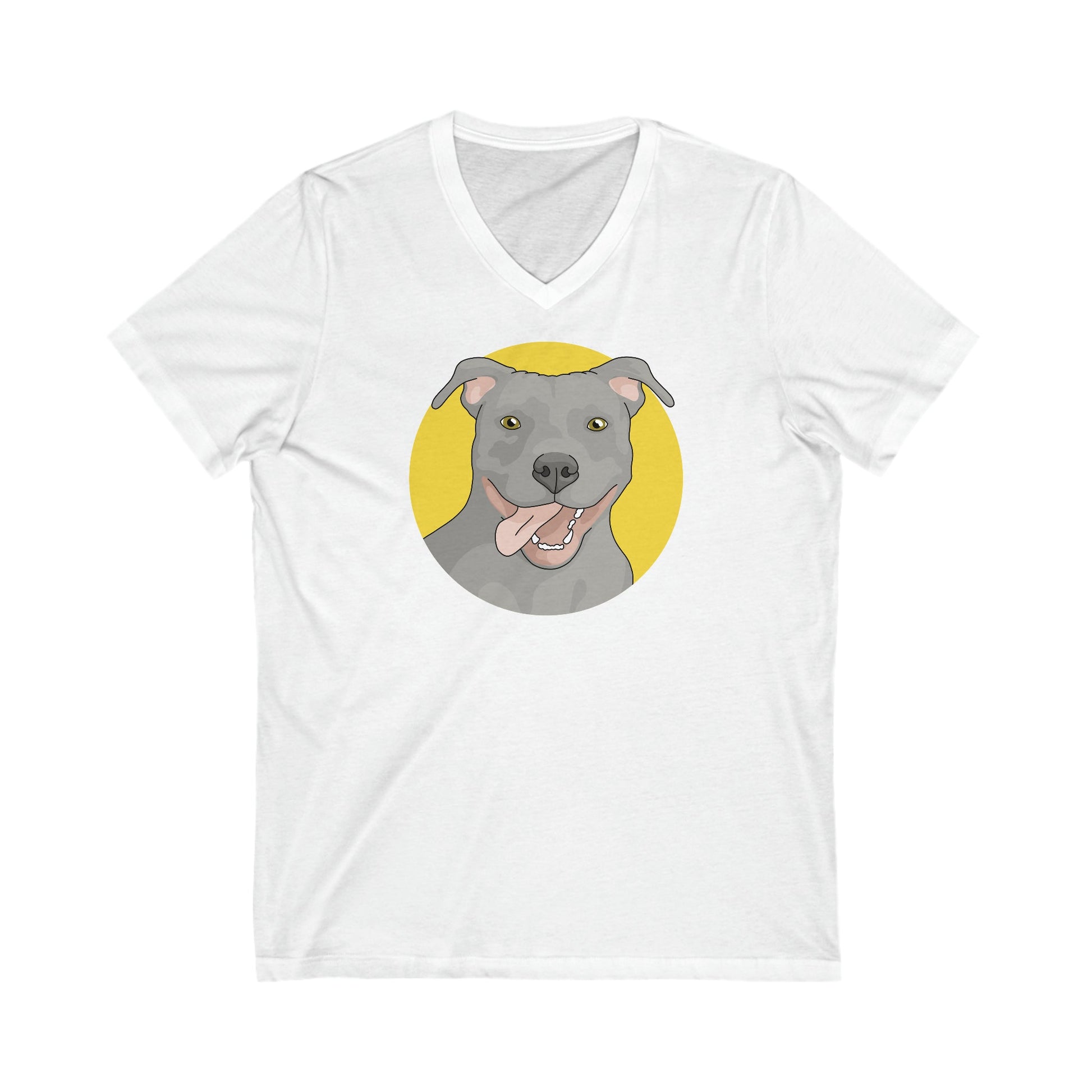 American Pit Bull Terrier | Unisex V-Neck Tee - Detezi Designs-25373036089539462995