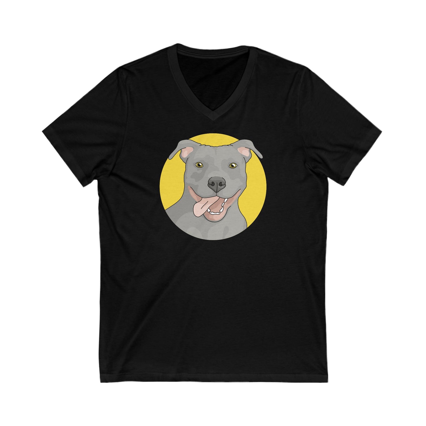 American Pit Bull Terrier | Unisex V-Neck Tee - Detezi Designs-95318835596142232877