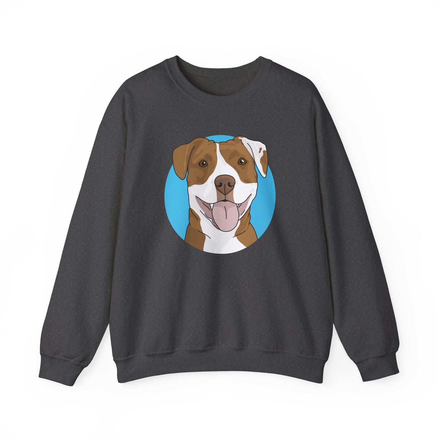 American Staffordshire Terrier | Crewneck Sweatshirt - Detezi Designs-26130752723017640490