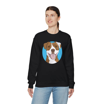 American Staffordshire Terrier | Crewneck Sweatshirt - Detezi Designs-30060121842648857561