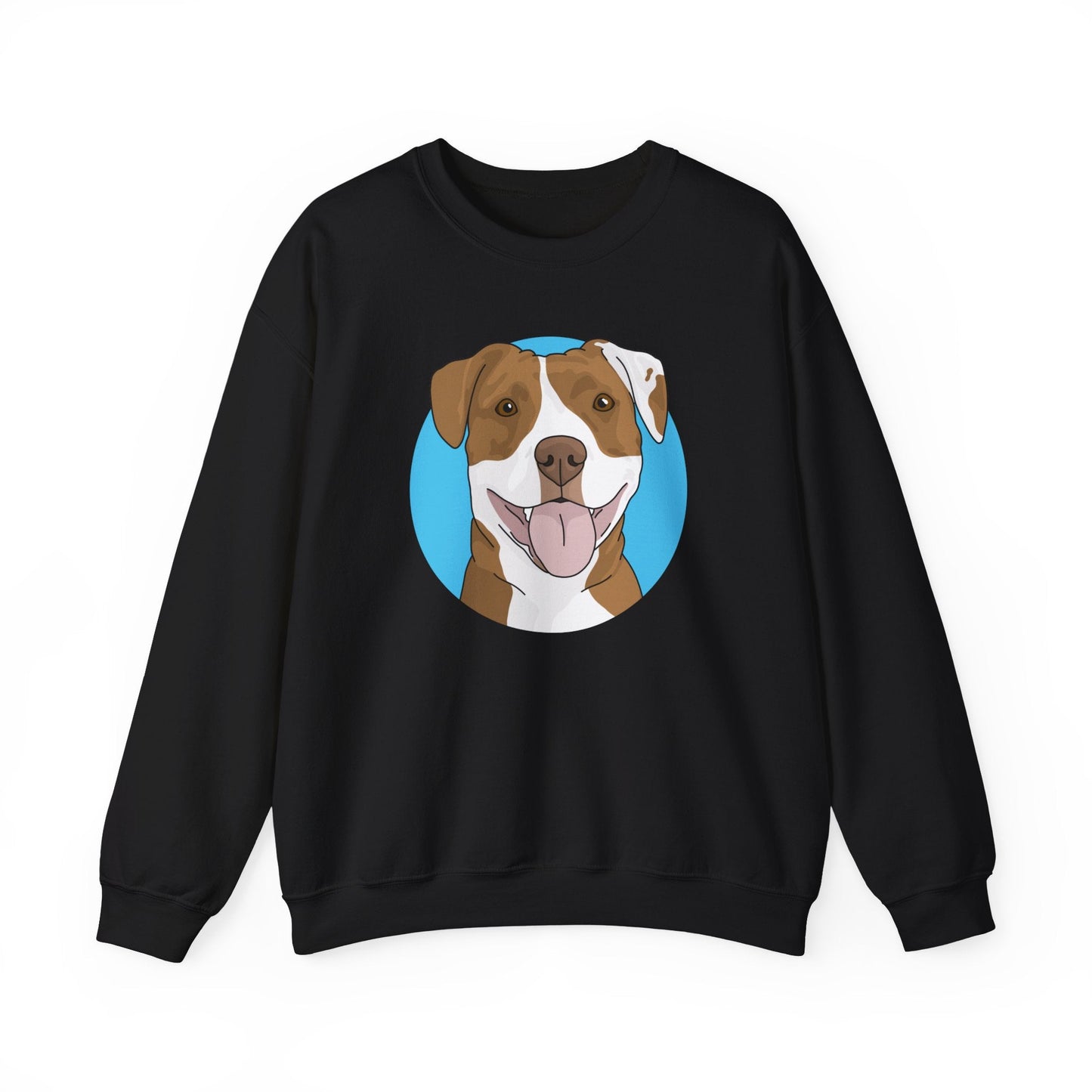 American Staffordshire Terrier | Crewneck Sweatshirt - Detezi Designs-30060121842648857561