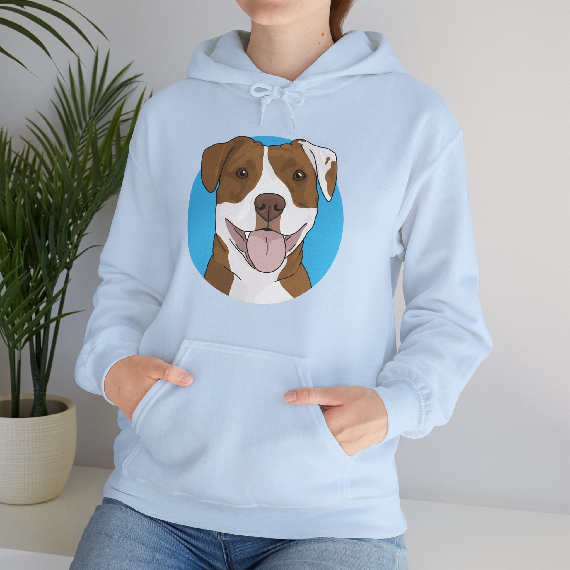 American Staffordshire Terrier | Hooded Sweatshirt - Detezi Designs-15988108964653734591