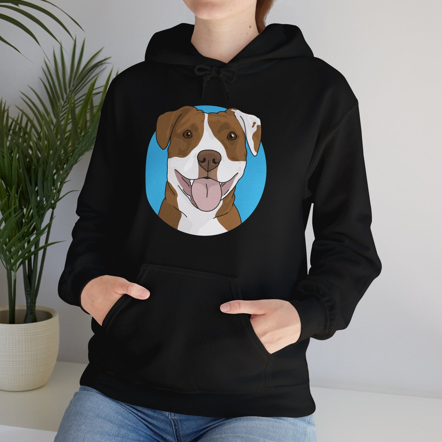 American Staffordshire Terrier | Hooded Sweatshirt - Detezi Designs-15988108964653734591