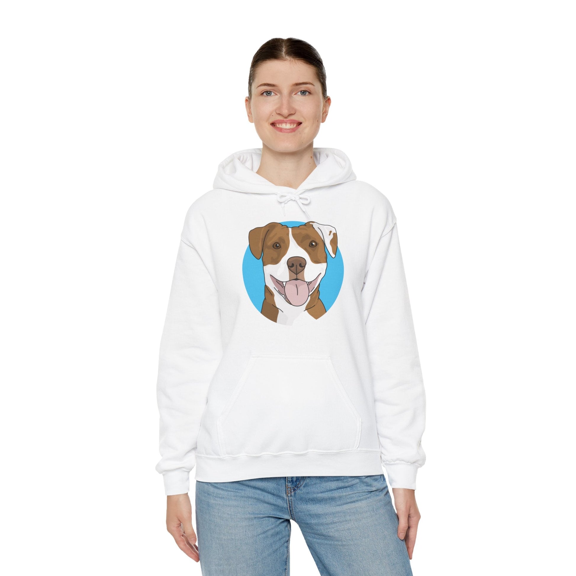 American Staffordshire Terrier | Hooded Sweatshirt - Detezi Designs-15988108964653734591