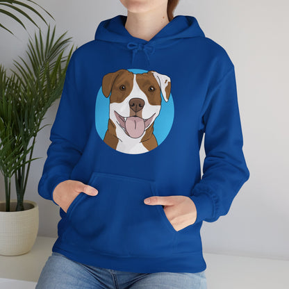 American Staffordshire Terrier | Hooded Sweatshirt - Detezi Designs-15988108964653734591