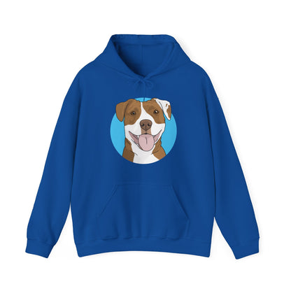 American Staffordshire Terrier | Hooded Sweatshirt - Detezi Designs-23591393339038793011