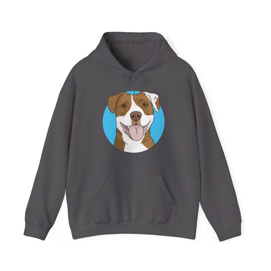 American Staffordshire Terrier | Hooded Sweatshirt - Detezi Designs-23837053033916790505