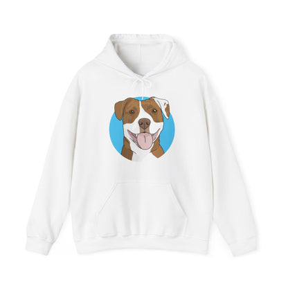 American Staffordshire Terrier | Hooded Sweatshirt - Detezi Designs-49563372210527988223