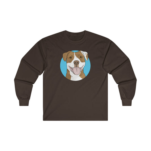 American Staffordshire Terrier | Long Sleeve Tee - Detezi Designs-32187719485271891949