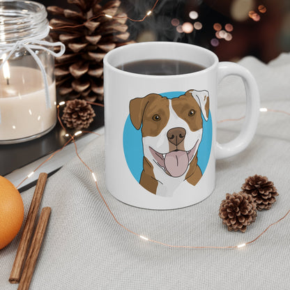 American Staffordshire Terrier | Mug - Detezi Designs-25224283218891014706