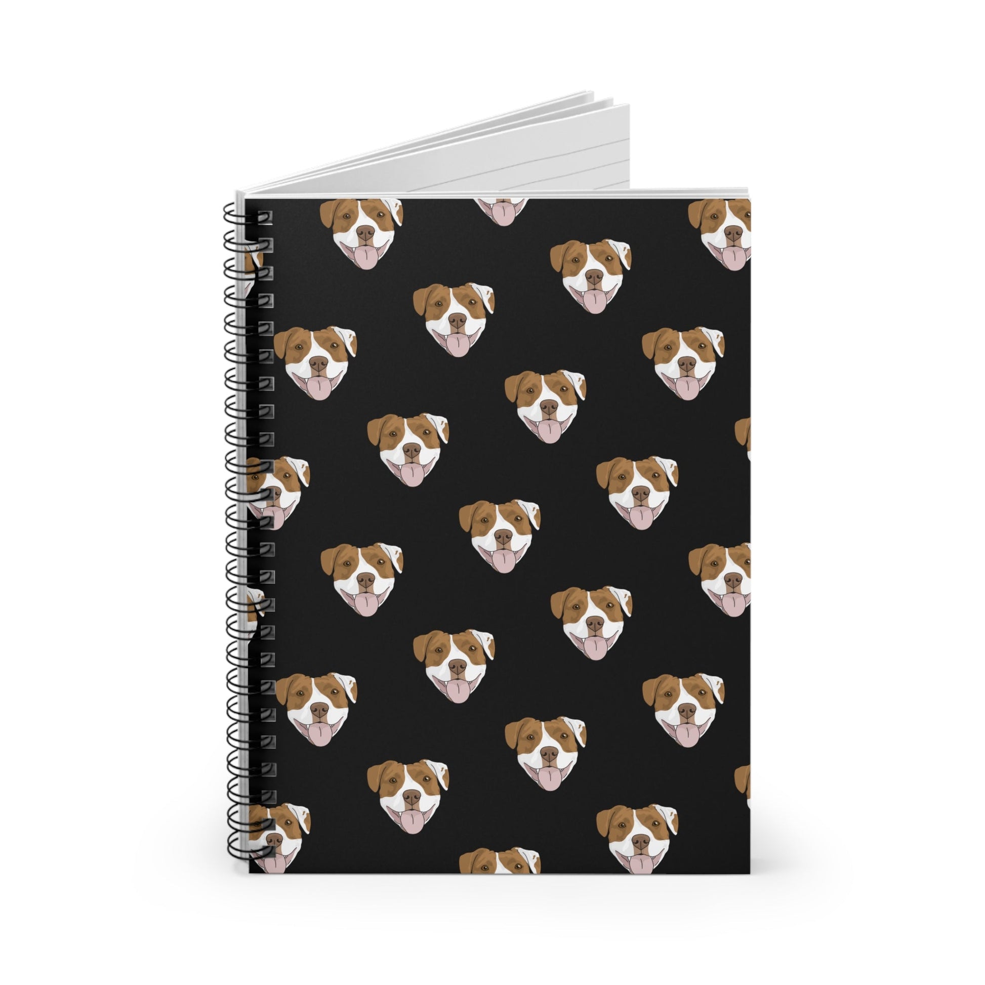 American Staffordshire Terrier | Spiral Notebook - Detezi Designs-22265758658568692214