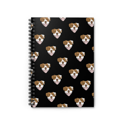 American Staffordshire Terrier | Spiral Notebook - Detezi Designs-22265758658568692214