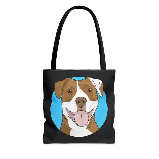 American Staffordshire Terrier | Tote Bag - Detezi Designs-49448707854679266583