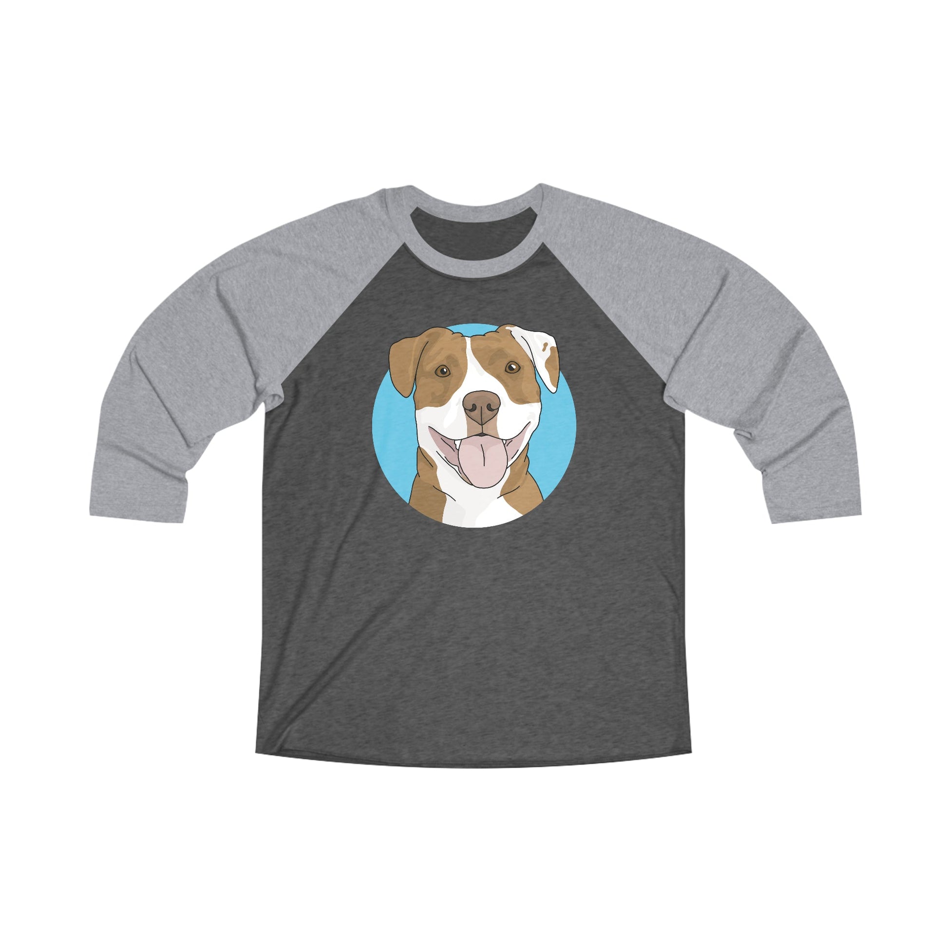 American Staffordshire Terrier | Unisex 3\4 Sleeve Tee - Detezi Designs-29130534746317213574