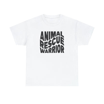 Animal Rescue Warrior | Text Tees - Detezi Designs-12346336758636965773