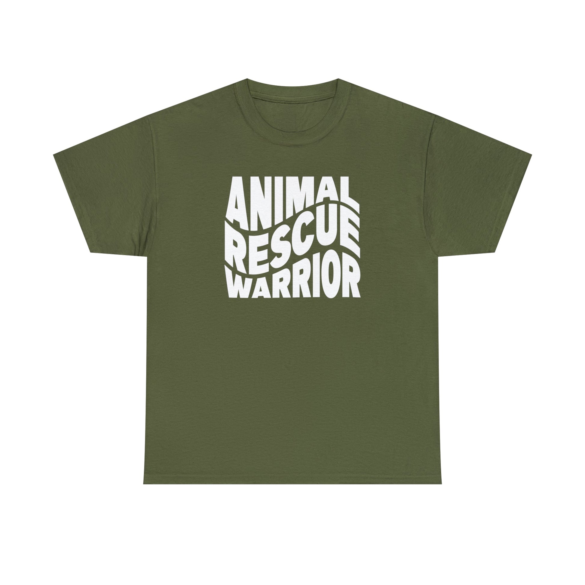 Animal Rescue Warrior | Text Tees - Detezi Designs-16228509571272345011