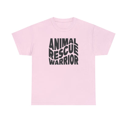 Animal Rescue Warrior | Text Tees - Detezi Designs-34006042126476420718