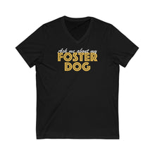 Load image into Gallery viewer, Ask Me About My Foster Dog | Unisex V-Neck Tee - Detezi Designs-30983857472294691742
