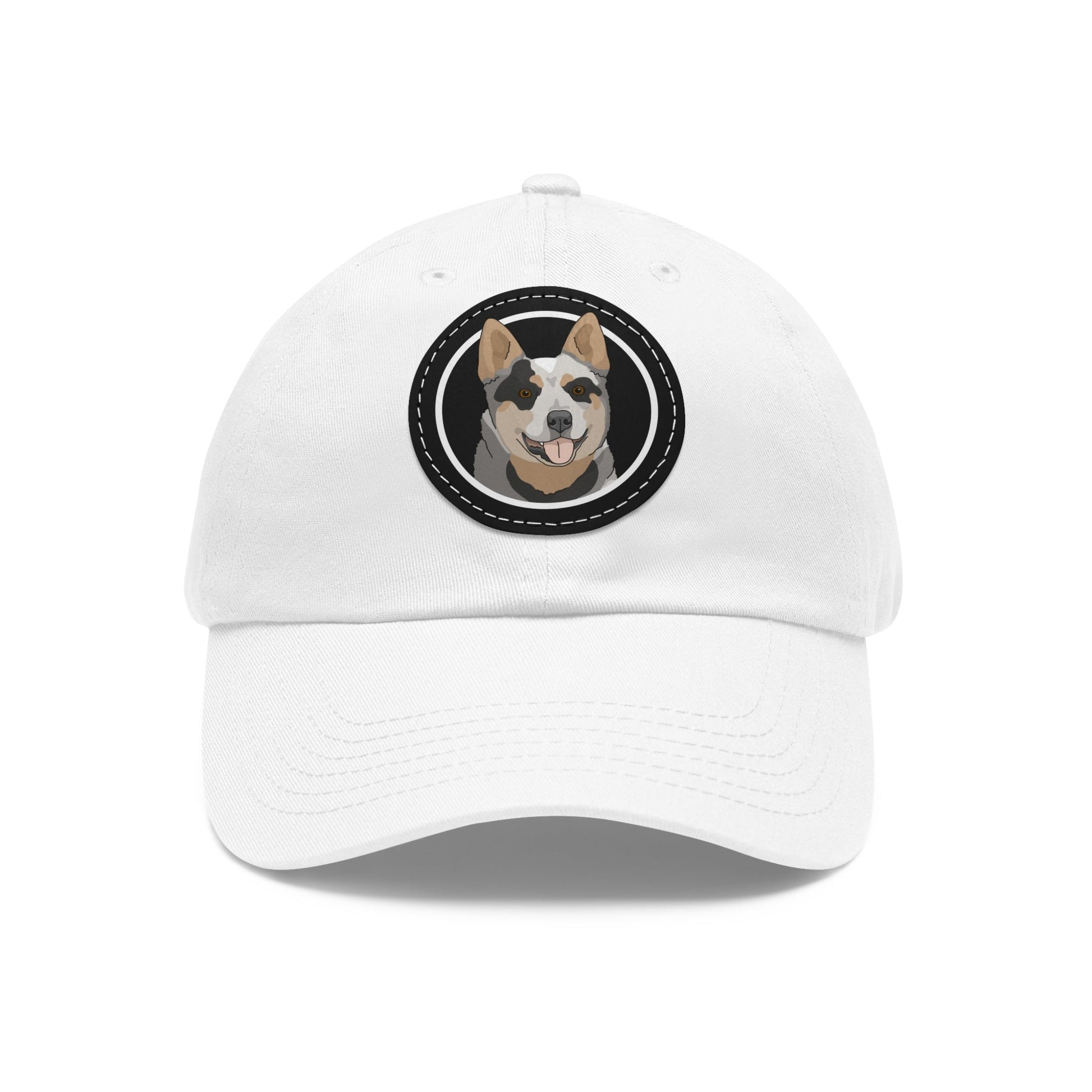 Australian Cattle Dog Circle | Dad Hat - Detezi Designs-16641664759123162405