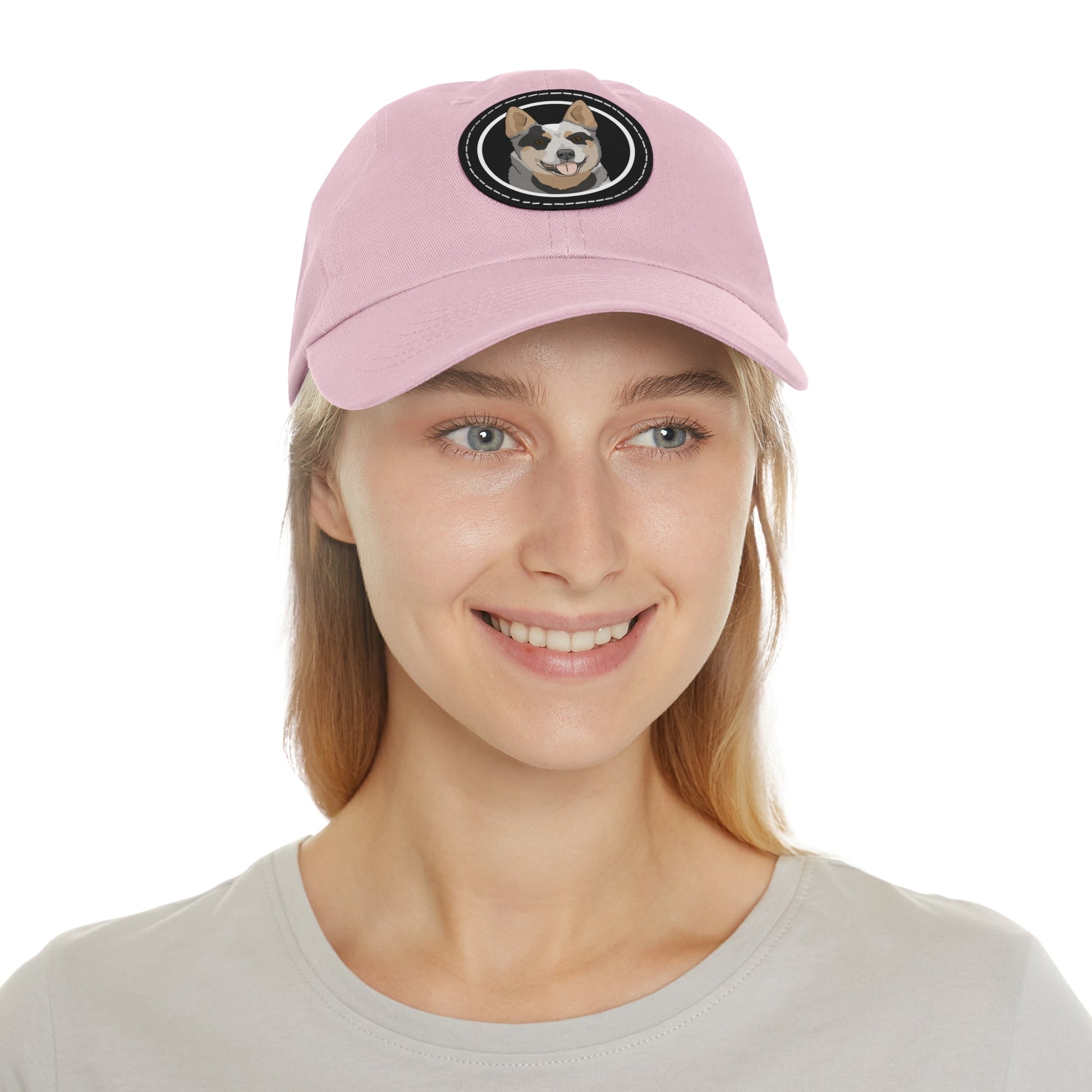 Australian Cattle Dog Circle | Dad Hat - Detezi Designs-31784260545650038143