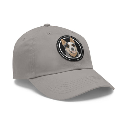 Australian Cattle Dog Circle | Dad Hat - Detezi Designs-31784260545650038143