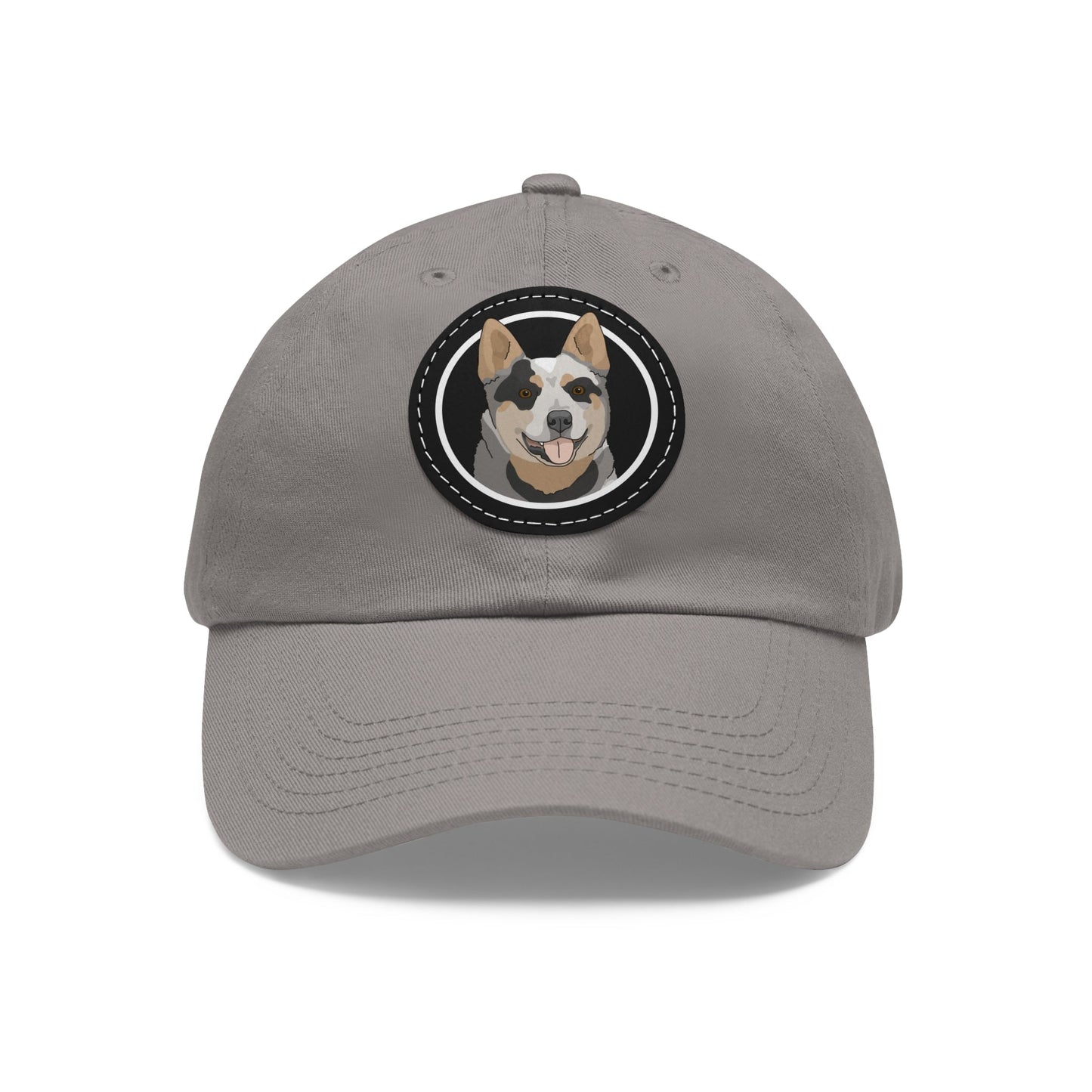 Australian Cattle Dog Circle | Dad Hat - Detezi Designs-31784260545650038143