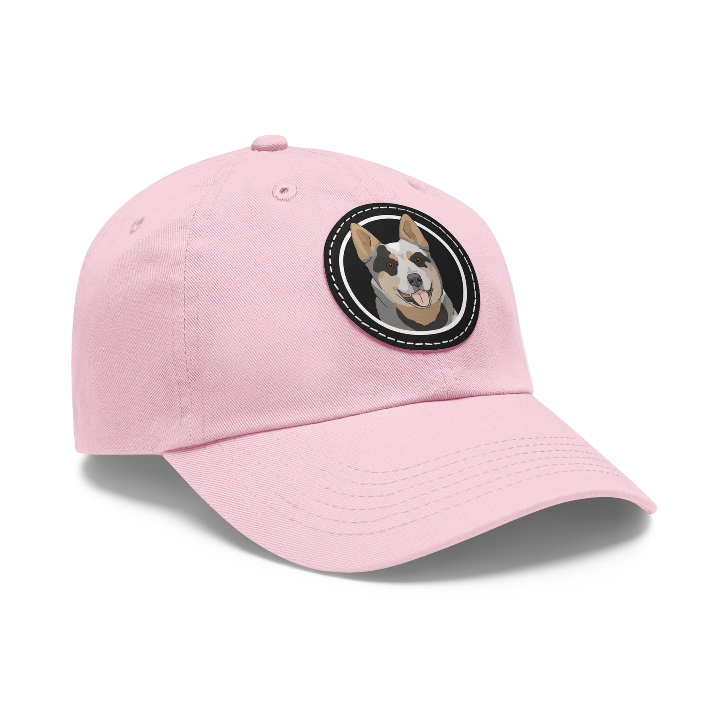 Australian Cattle Dog Circle | Dad Hat - Detezi Designs-31784260545650038143