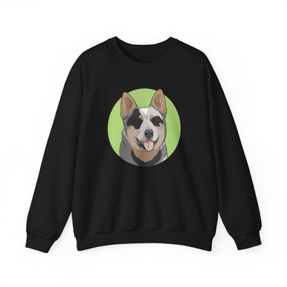 Australian Cattle Dog | Crewneck Sweatshirt - Detezi Designs-24768348100506668997