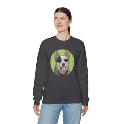 Australian Cattle Dog | Crewneck Sweatshirt - Detezi Designs-42658934038823248458