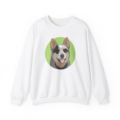 Australian Cattle Dog | Crewneck Sweatshirt - Detezi Designs-52051389769533665041