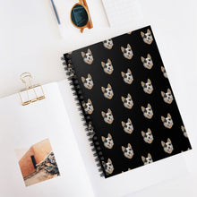 Load image into Gallery viewer, Australian Cattle Dog Faces | Spiral Notebook - Detezi Designs-23913362872808090940
