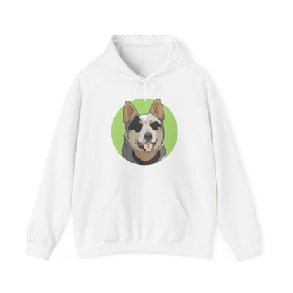 Australian Cattle Dog | Hooded Sweatshirt - Detezi Designs-17274751940560370153