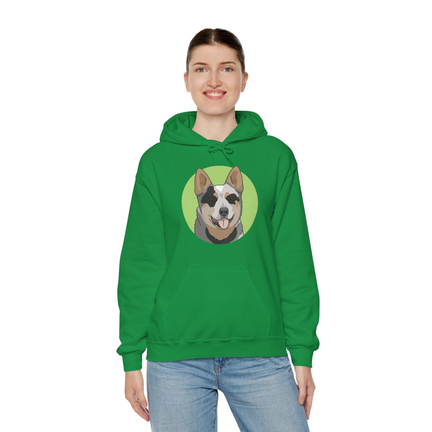 Australian Cattle Dog | Hooded Sweatshirt - Detezi Designs-17274751940560370153