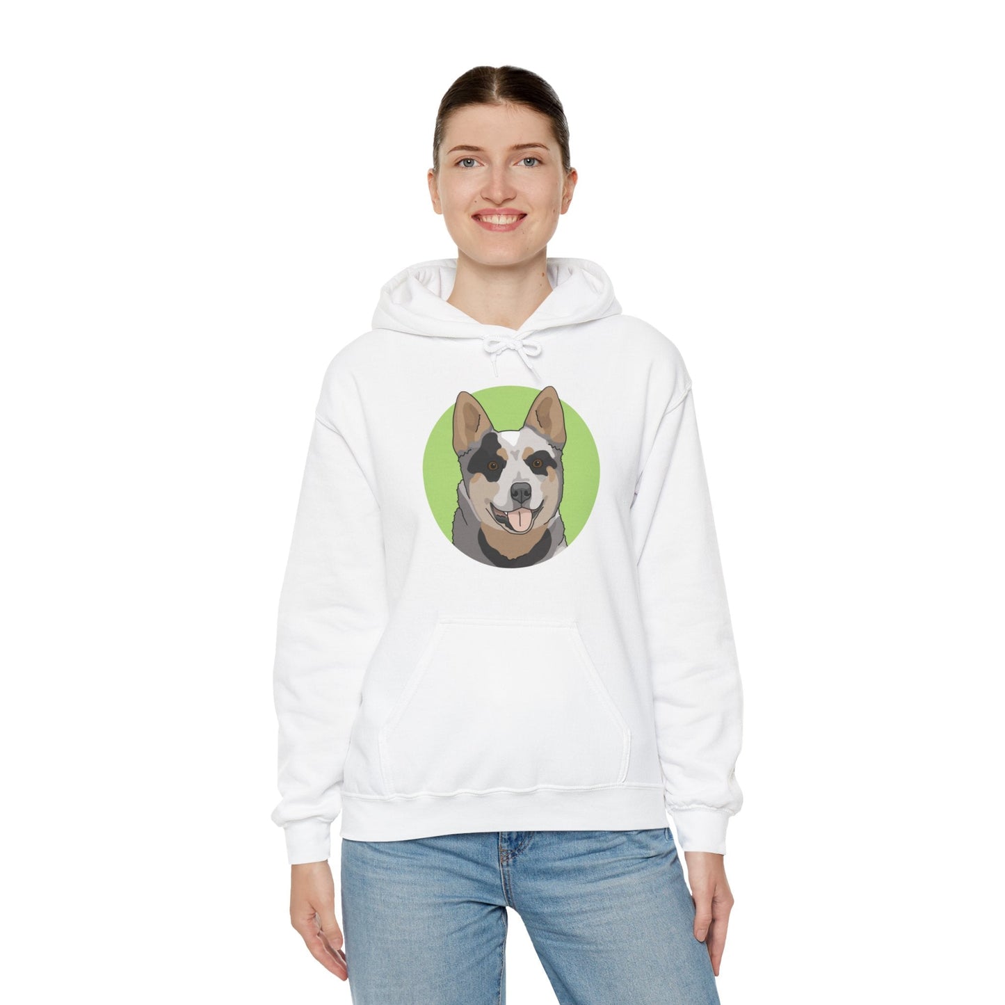 Australian Cattle Dog | Hooded Sweatshirt - Detezi Designs-17274751940560370153