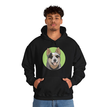 Australian Cattle Dog | Hooded Sweatshirt - Detezi Designs-17274751940560370153