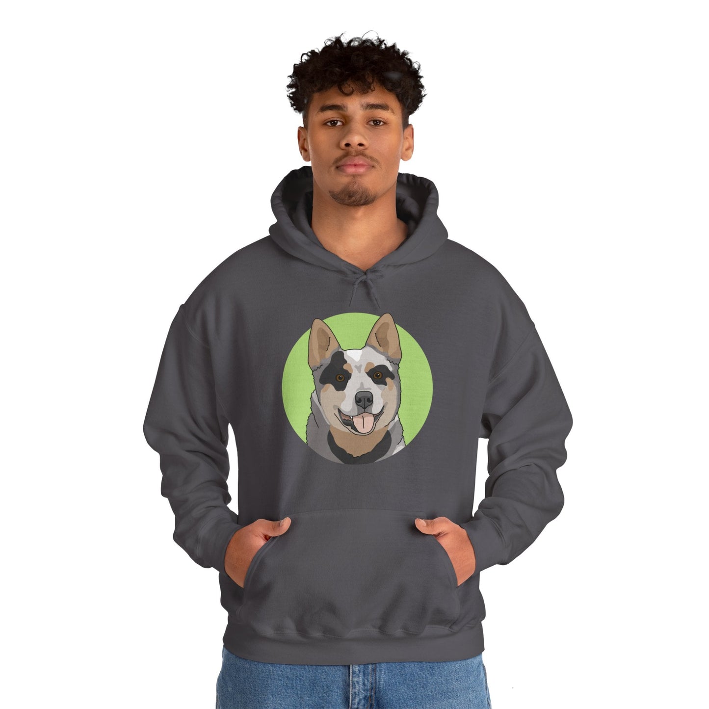 Australian Cattle Dog | Hooded Sweatshirt - Detezi Designs-17274751940560370153