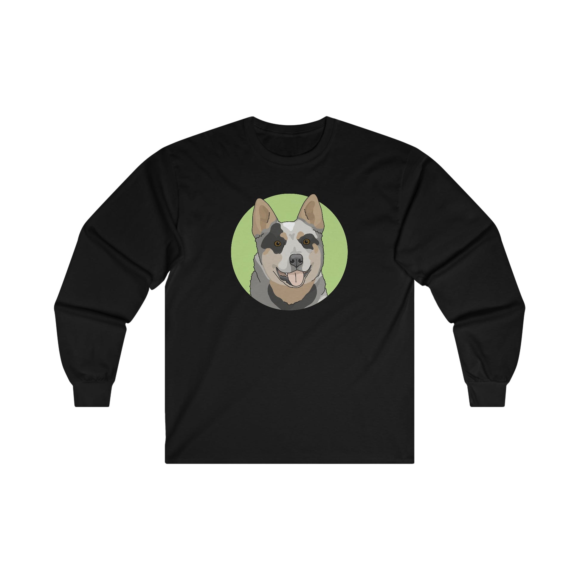 Australian Cattle Dog | Long Sleeve Tee - Detezi Designs-17039125453080813098