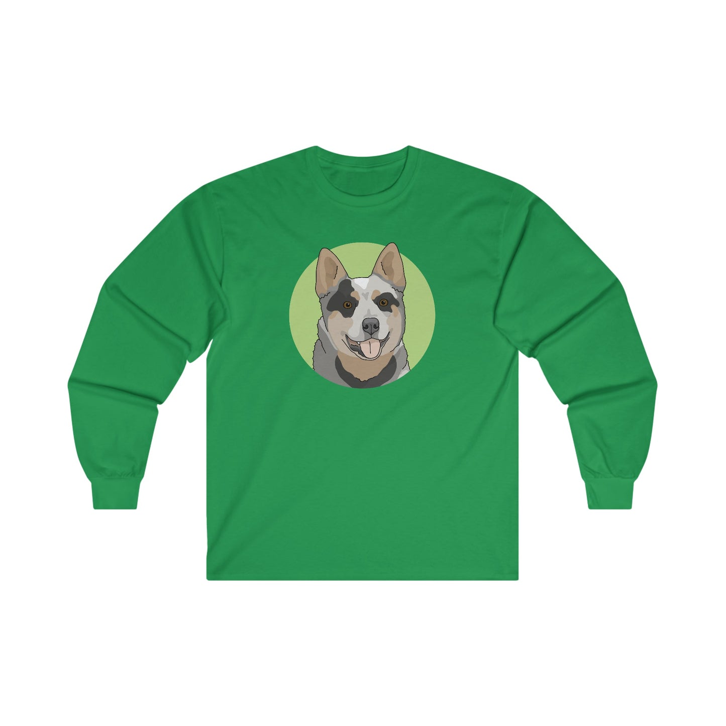 Australian Cattle Dog | Long Sleeve Tee - Detezi Designs-23897544659851901123