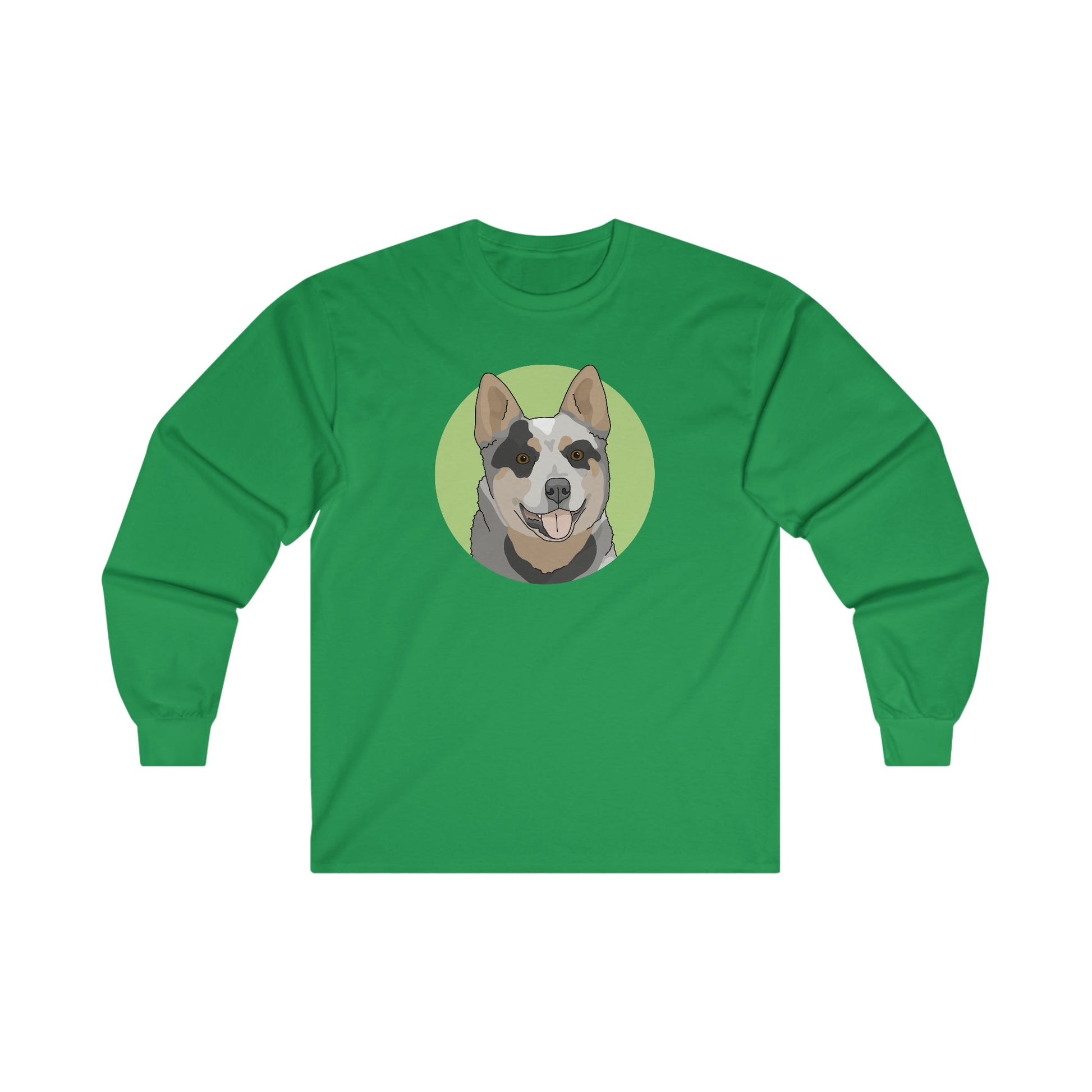 Australian Cattle Dog | Long Sleeve Tee - Detezi Designs-23897544659851901123