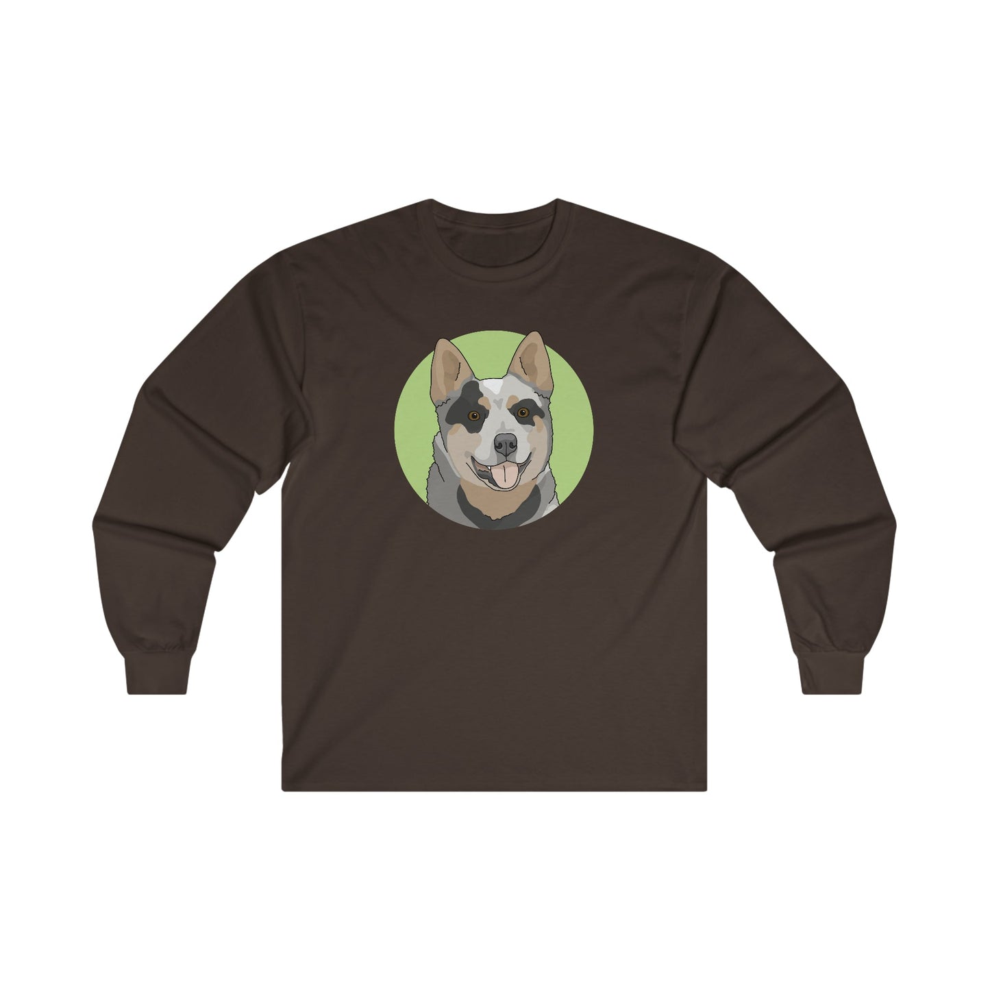 Australian Cattle Dog | Long Sleeve Tee - Detezi Designs-24493411778431639501