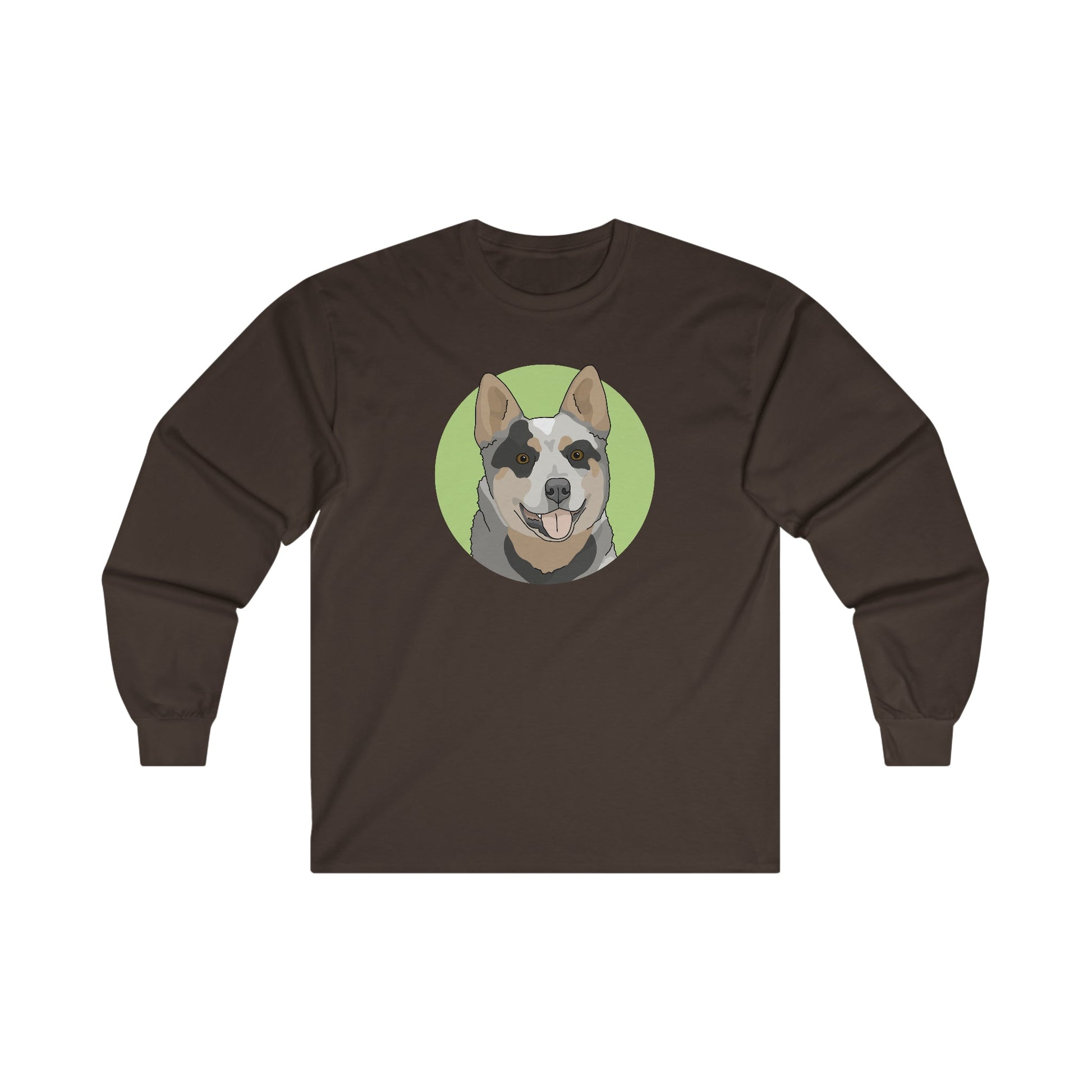 Australian Cattle Dog | Long Sleeve Tee - Detezi Designs-24493411778431639501