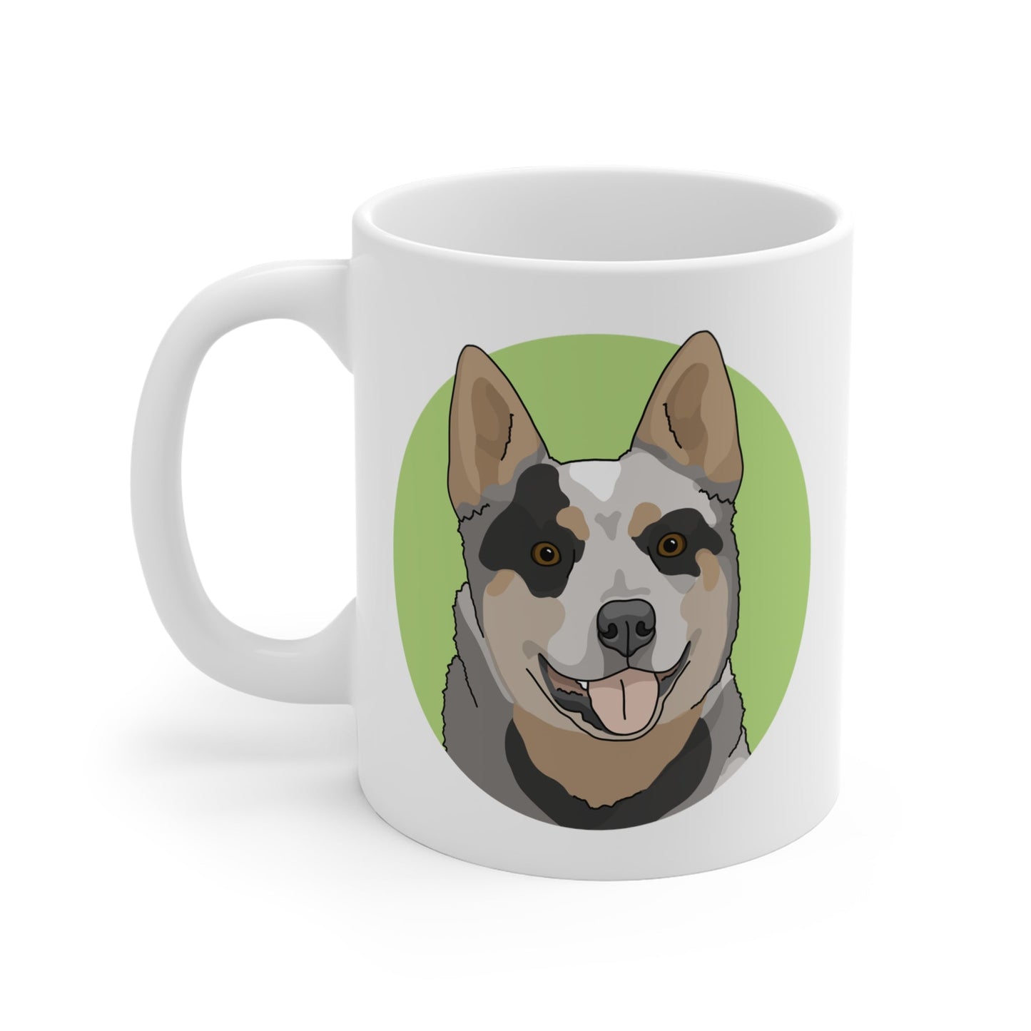 Australian Cattle Dog | Mug - Detezi Designs-12037943410287054321