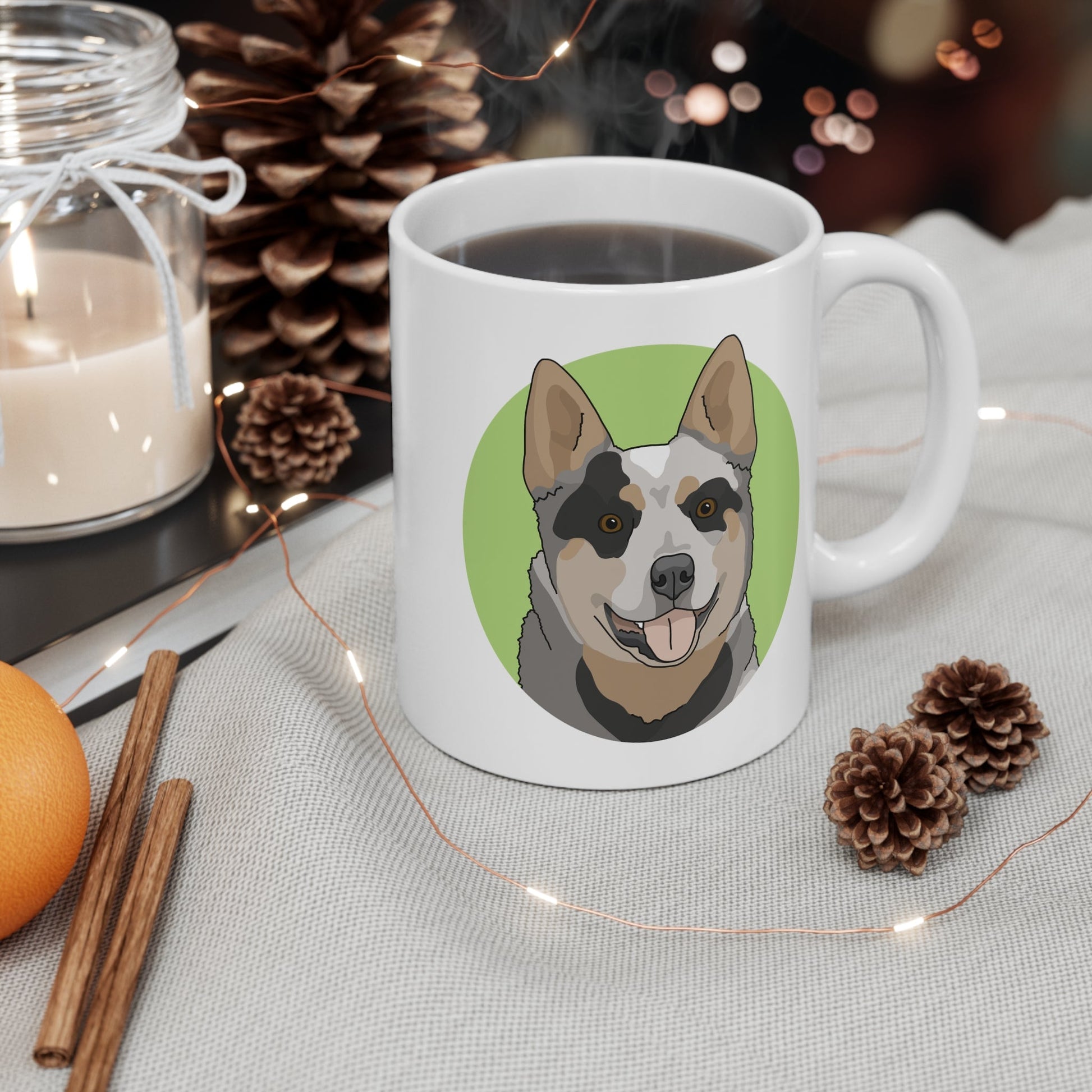 Australian Cattle Dog | Mug - Detezi Designs-12037943410287054321