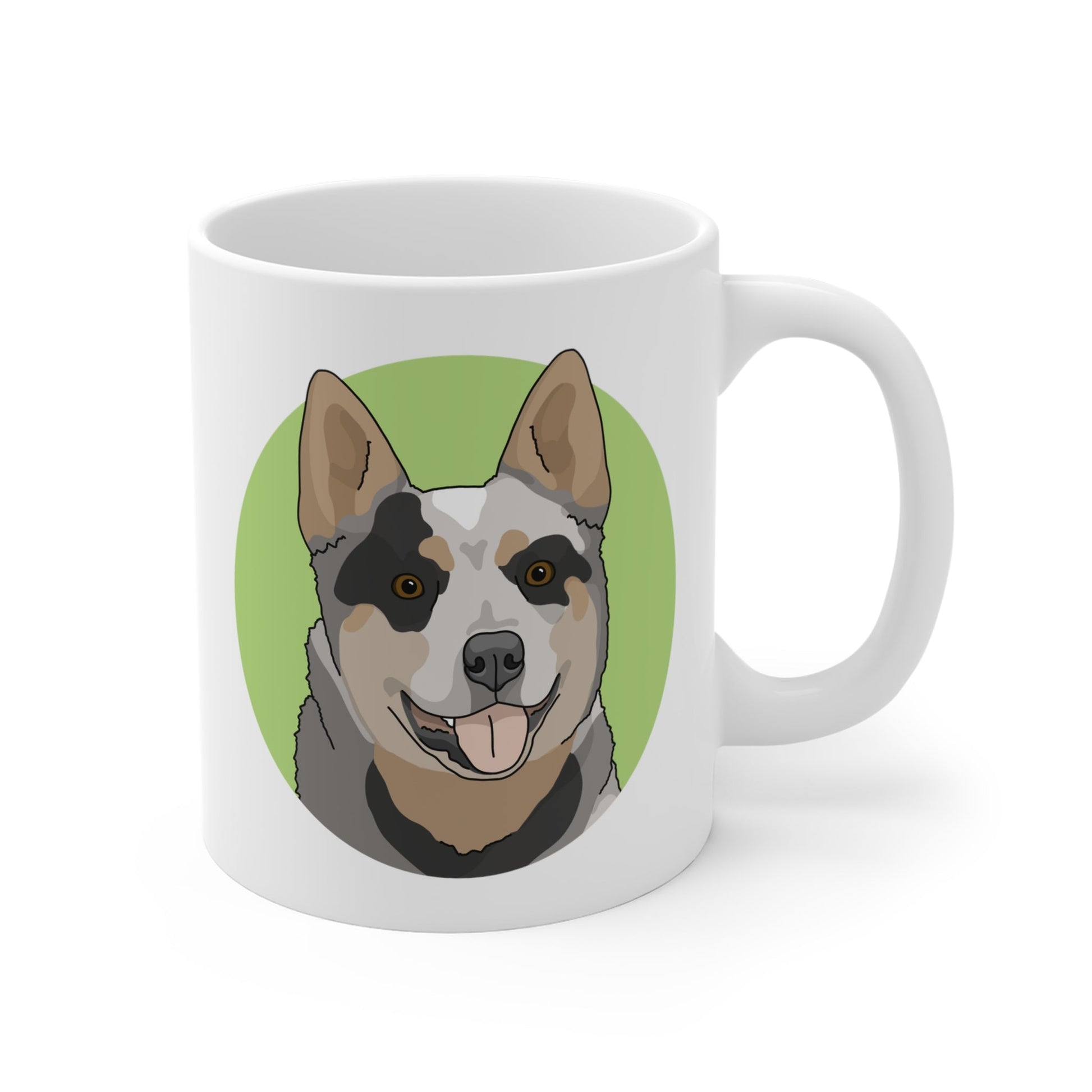 Australian Cattle Dog | Mug - Detezi Designs-12037943410287054321