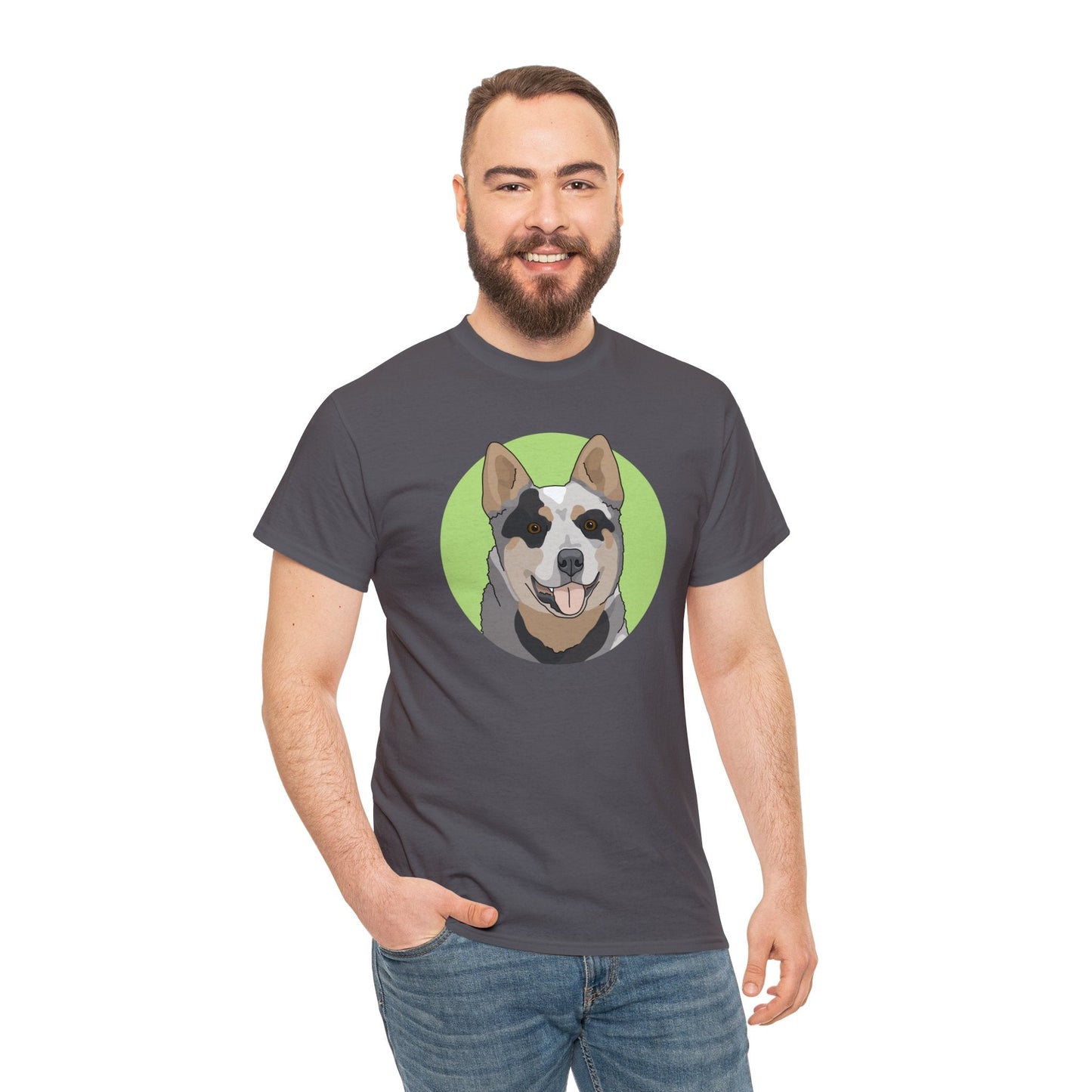 Australian Cattle Dog | T-shirt - Detezi Designs-23472268731054364816