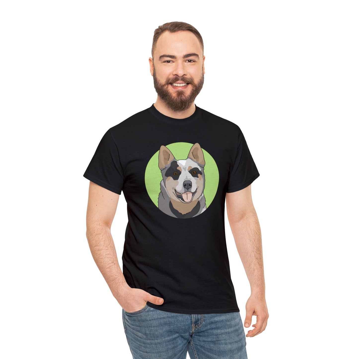 Australian Cattle Dog | T-shirt - Detezi Designs-23472268731054364816