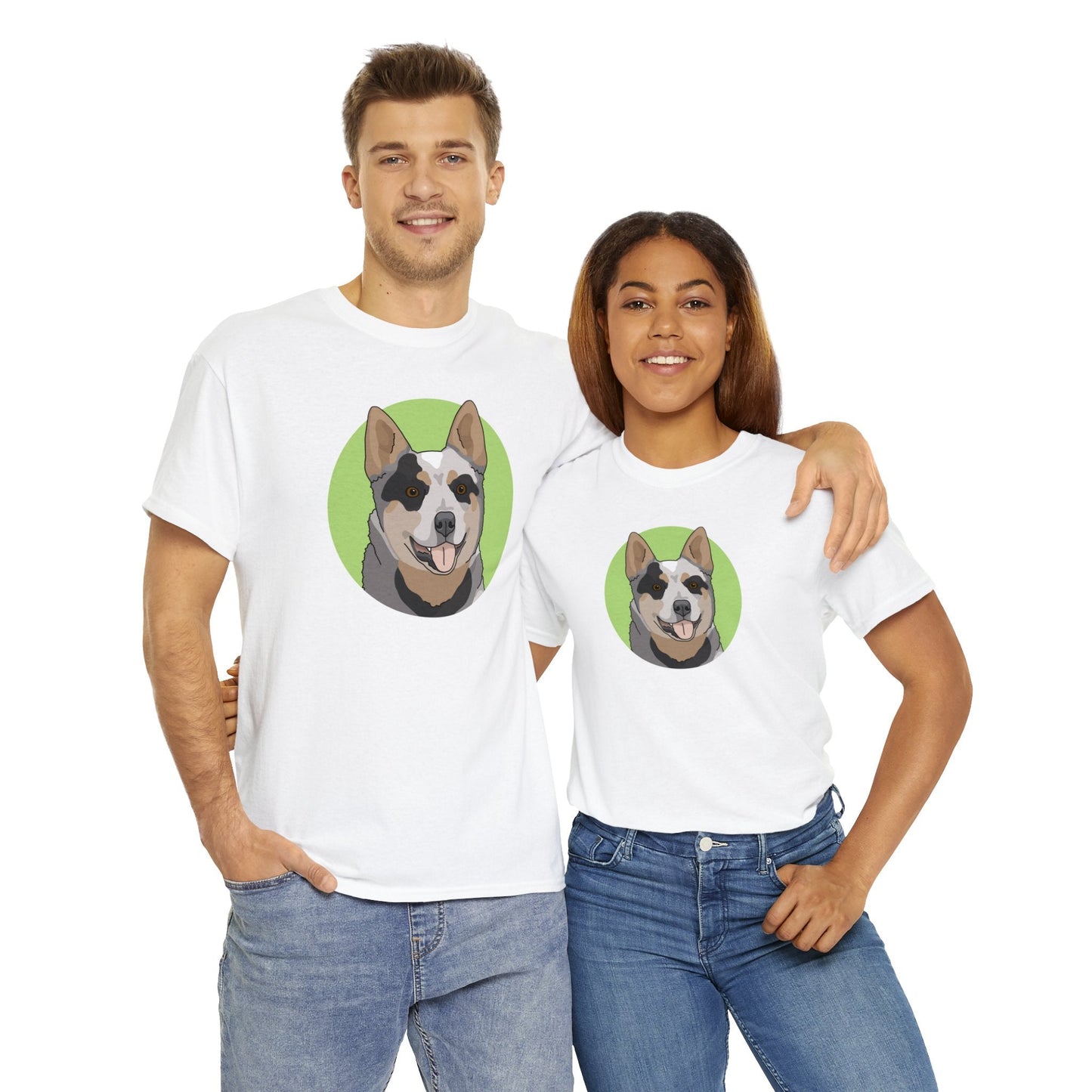 Australian Cattle Dog | T-shirt - Detezi Designs-23472268731054364816